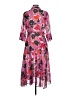 Rosso35 Print Pink Casual Dress Size 10 (estimated) - photo 2