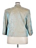 KM Collections by Milla Bell Metallic Teal Jacket Size 22 - photo 2
