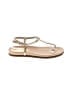 Sam Edelman 100% Leather Gold Sandals Size 9 - photo 1