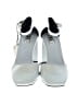 Zara Color Block Silver Heels Size EU 37 - photo 2