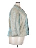 KM Collections by Milla Bell Metallic Teal Jacket Size 22 - photo 4