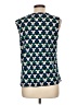 Kasper Blue Sleeveless Blouse Size L - photo 2