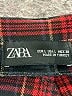 Zara Plaid Red Casual Pants Size XL - photo 7