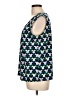 Kasper Blue Sleeveless Blouse Size L - photo 5