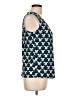 Kasper Blue Sleeveless Blouse Size L - photo 4