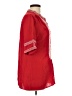 Unbranded Red Short Sleeve Blouse Size L - photo 4
