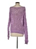Elan 100% Cotton Purple Pullover Sweater Size S - photo 2