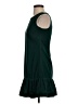 J.Crew 100% Polyester Solid Green Casual Dress Size 0 - photo 5