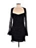 Unbranded Stars Black Cocktail Dress Size L - photo 1