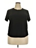 DSG Black Short Sleeve Top Size XXL - photo 1