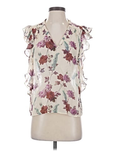 Paige Sleeveless Silk Top (view 1)