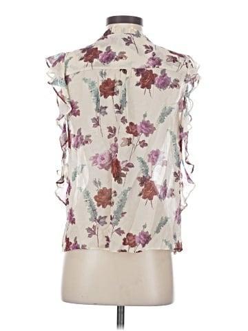 Paige Sleeveless Silk Top (view 2)