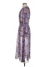 Assorted Brands Print Purple Casual Dress Size S - photo 5
