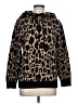 Robert Rodriguez 100% Wool Animal Print Brown Wool Pullover Sweater Size L - photo 1