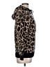 Robert Rodriguez 100% Wool Animal Print Brown Wool Pullover Sweater Size L - photo 4