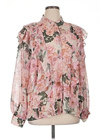 Express Long Sleeve Blouse (view 1)
