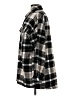 Forever 21 Plaid Gray Coat Size S - photo 5