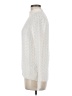Studio Works 100% Cotton Ivory Turtleneck Sweater Size M - photo 5