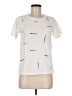 J.Crew Ivory Short Sleeve T-Shirt Size M - photo 1