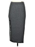 St. John 100% Wool Solid Gray Wool Skirt Size S - photo 2