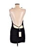 Tiger Mist Solid Black Cocktail Dress Size L - photo 2