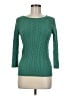 Ann Taylor LOFT Outlet 100% Cotton Green Pullover Sweater Size M - photo 1