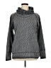RBX Chevron-herringbone Gray Turtleneck Sweater Size XL - photo 1