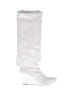 Unbranded White Boots Size 6 - photo 1