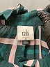 CAbi 100% Polyester Plaid Green Long Sleeve Blouse Size M - photo 7
