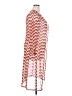 Almost Famous Red Pink Swimsuit Cover Up Size 1X - photo 4