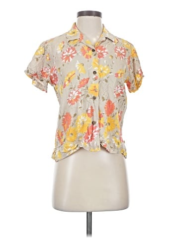 Liz Claiborne Short Sleeve Blouse (view 1)