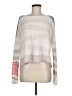 Nic + Zoe Stripes White Pullover Sweater Size M - photo 1