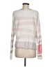Nic + Zoe Stripes White Pullover Sweater Size M - photo 2