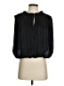 Current Air Black 3/4 Sleeve Blouse Size M - photo 1