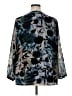 Calvin Klein 100% Polyester Blue 3/4 Sleeve Blouse Size 1X - photo 2