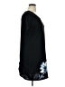 Unbranded 100% Polyester Black Casual Dress Size XL - photo 4