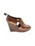 Chloé 100% Leather Brown Wedges Size EU 39 - photo 1