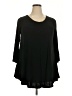 Larace Black 3/4 Sleeve Blouse Size 2X - photo 1