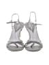 Stephane Kelian 100% Leather Metallic Silver Sandals Size 4 1/2 - photo 2