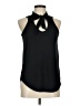 Almost Famous Black Sleeveless Blouse Size M - photo 1