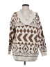 Heimish U.S.A 100% Polyester Chevron-herringbone Brown Pullover Sweater Size S - photo 1