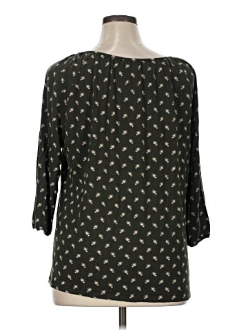 Garnet Hill 3/4 Sleeve T-Shirt (view 2)