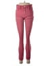 Gap Color Block Burgundy Red Jeans Size 2 - photo 1