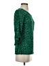 Escapada 100% Rayon Green 3/4 Sleeve Blouse Size S - photo 4