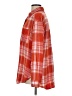 Pilcro Plaid Orange Long Sleeve Button-Down Shirt Size S - photo 5