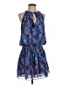 Ramy Brook 100% Polyester Paisley Blue Casual Dress Size S - photo 1