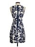 BCBGMAXAZRIA Floral Blue Cocktail Dress Size XS - photo 2