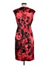 Connected Apparel Graphic Red Cocktail Dress Size 8 - photo 2