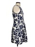 BCBGMAXAZRIA Floral Blue Cocktail Dress Size XS - photo 4