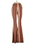 Shein Print Brown Casual Pants Size 2 - photo 1